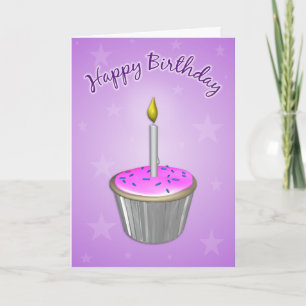 Cupcake Birthday Karte