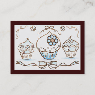 Cupcake Business Card Visitenkarte