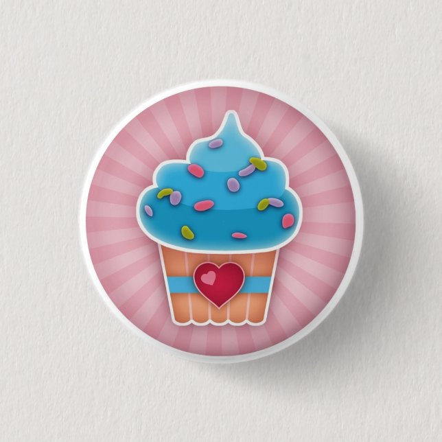 Cupcake Button (Vorderseite)