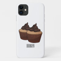 Cupcake Cartoon Illustration