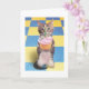 Cupcake Cat Geburtstagskarte Karte (Orchid)