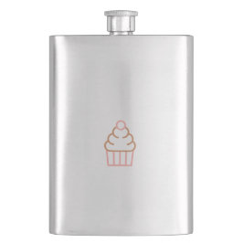 Cupcake Classic Flask Flachmann