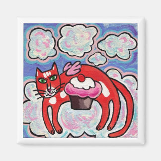 Cupcake Clouds Angel Magnet