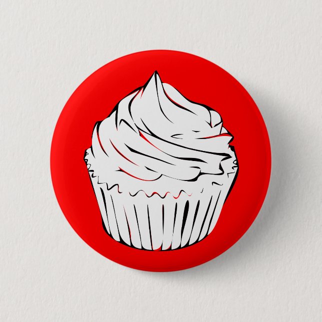 Cupcake Curles Button (Vorderseite)