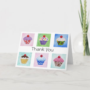Cupcake Dankeschön Karte