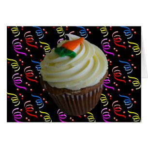 Cupcake de carottes avec Confetti