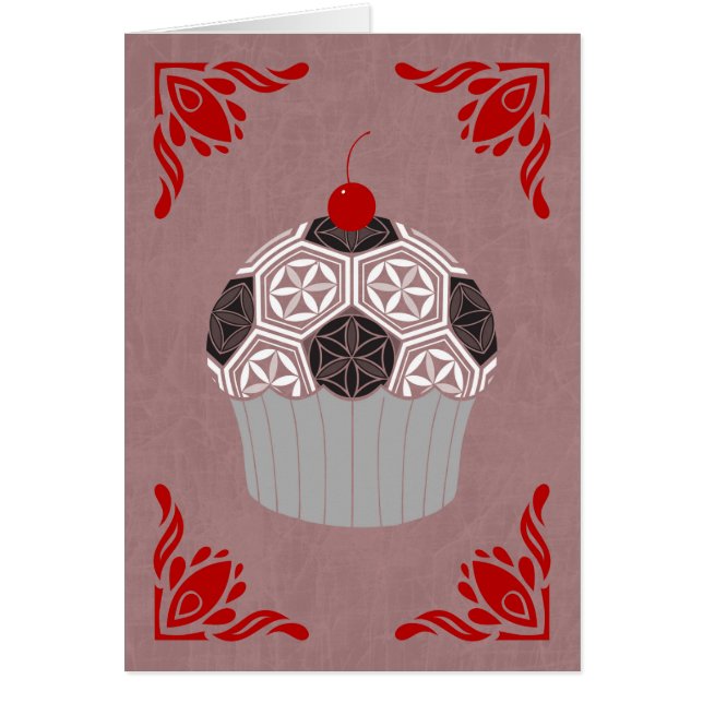 cupcake de géométrie sacrée (Devant)