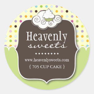 Cupcake décoratif Stickers Chef pâtissier
