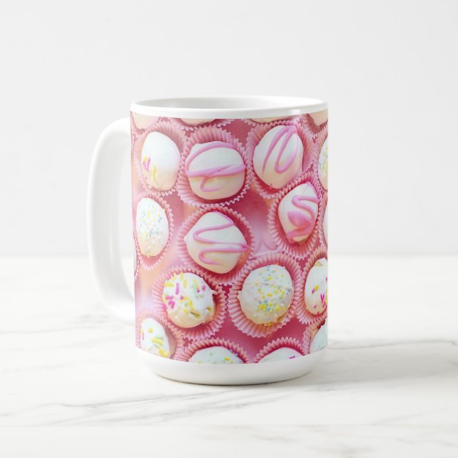 Cupcake Delays Kaffeetasse (Vorderseite Links)