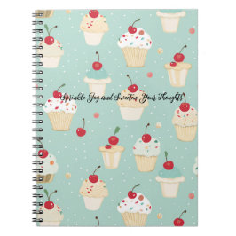Cupcake Delights Spiral-Bound-Notebook Notizblock