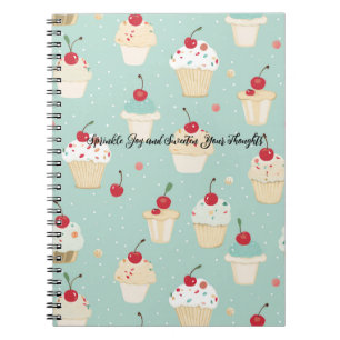 Cupcake Delights Spiral-Bound-Notebook Notizblock