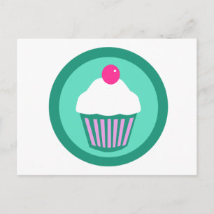 Cupcake Design Postkarte