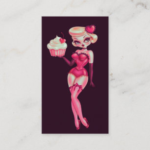 Cupcake Doll-Visitenkarte Visitenkarte