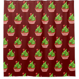 Cupcake-Duschvorhang Duschvorhang