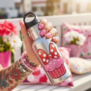 Cupcake Edelstahl-Wasserflasche Edelstahlflasche