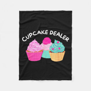 Cupcake Er - Lustiger Cupcake-Bäcker Gebäck Backen Fleecedecke