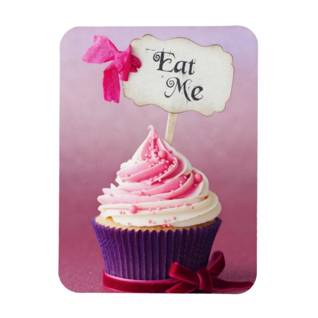 Cupcake - essen Sie mich Magnet (Vertikal)