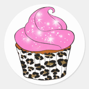 Cupcake-Etiketten und Aufkleber