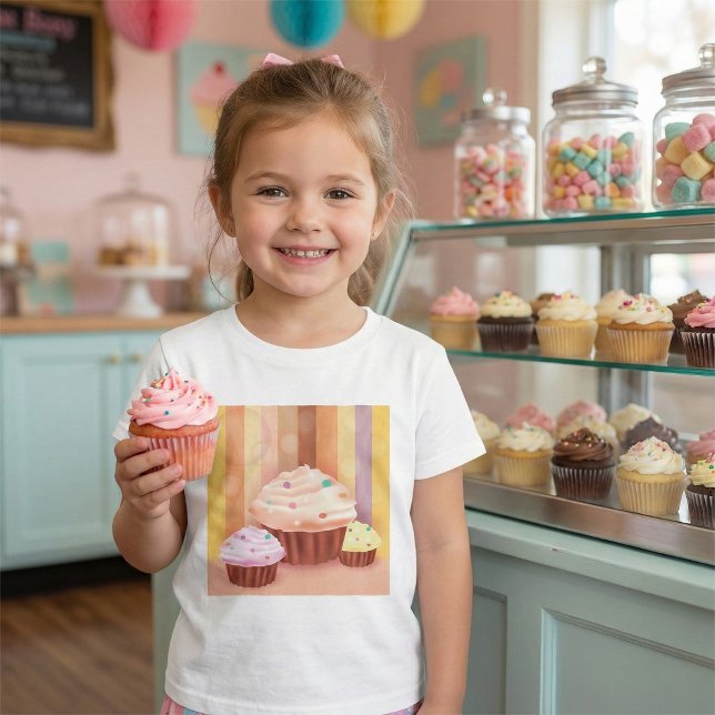 Cupcake Fantasy Colorful Sweet Leckereien T-Shirt (Von Creator hochgeladen)