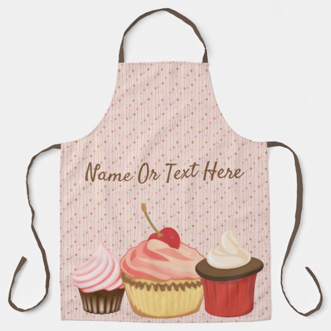 Cupcake Fun A Schürze (Vorderseite)