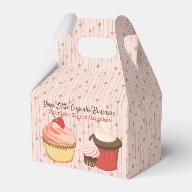 Cupcake Fun Geschenkschachtel (Vorderseite)