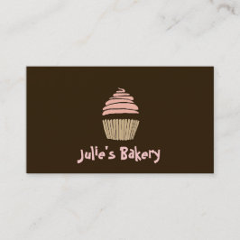 Cupcake, Gâteau, Carte de visite de boulangerie
