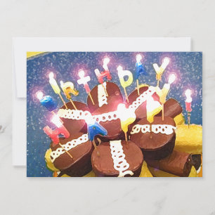 Cupcake Geburtstagseinladung Einladung