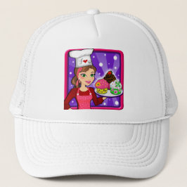 Cupcake Girl Cap Truckerkappe