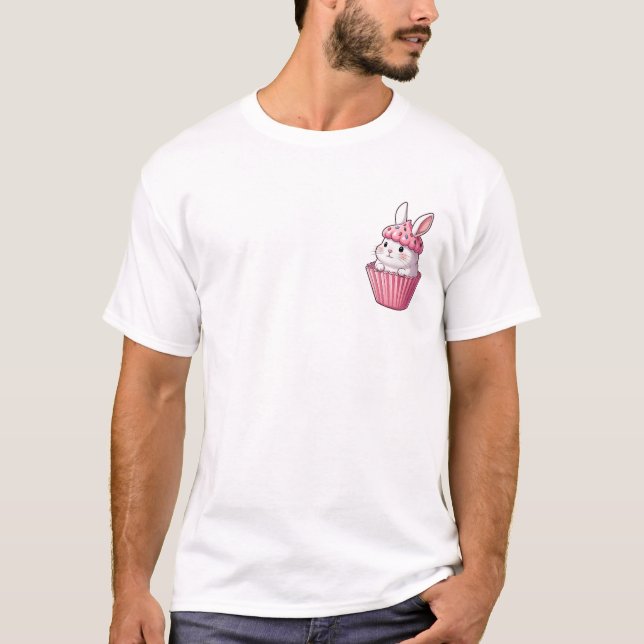 Cupcake Hase T-Shirt (Vorderseite)