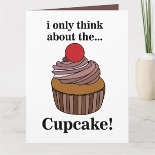 Cupcake, ich denke nur an das Cupcake Karte