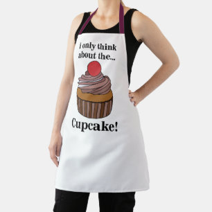 Cupcake, ich denke nur an den Cupcake Schürze