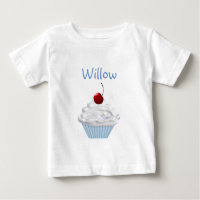 Cupcake Individuelle Name Tutu Shirt