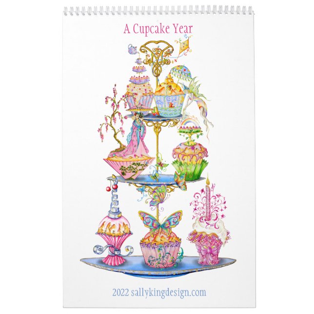 Cupcake-Kalender 2024 Kalender (Titelbild)