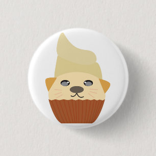 Cupcake Katty Button