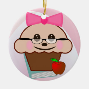 Cupcake Keramikornament