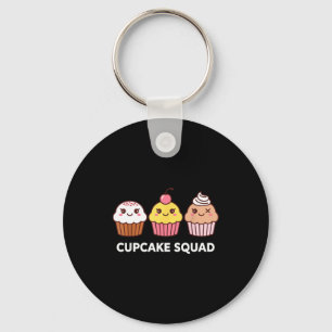 Cupcake-Kostüm für Männer Frauen Mädchen Backen Cu Schlüsselanhänger