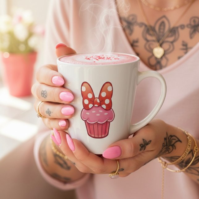 Cupcake-Latte-Tasse Milchtasse (Von Creator hochgeladen)