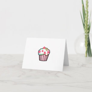Cupcake Liebe Feiertagskarte