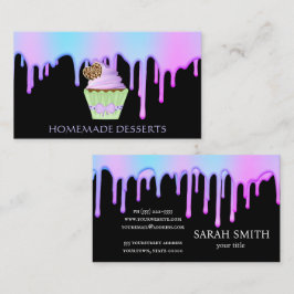 Cupcake Logo Bakery Koch, niedlich Visitenkarte