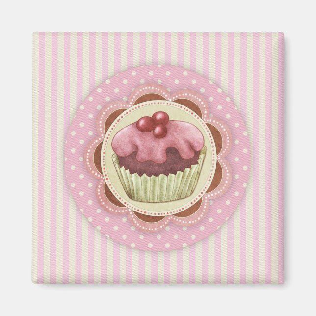 Cupcake Magnet (Vorne)
