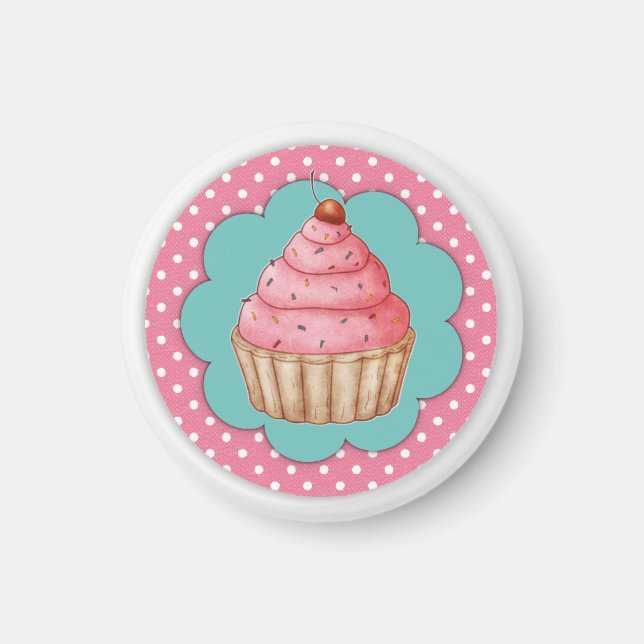Cupcake Magnet (Vorne)