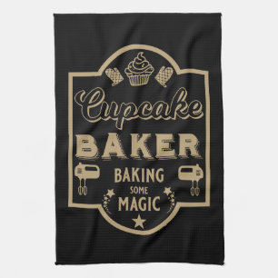 Cupcake Master Baker Geschirrtuch