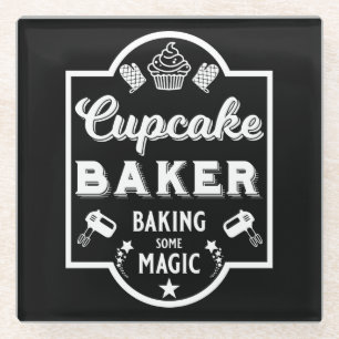 Cupcake Master Baker Glasuntersetzer