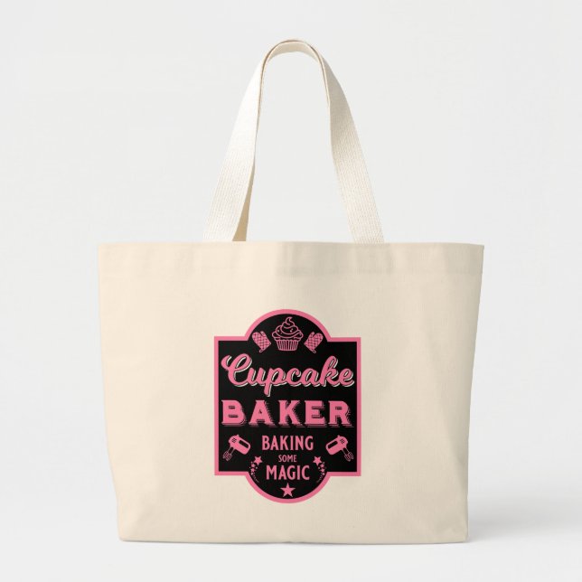 Cupcake Master Baker Jumbo Stoffbeutel (Vorne)