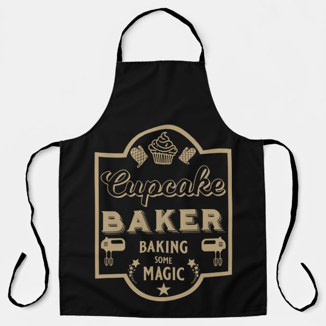 Cupcake Master Baker Schürze (Vorderseite)
