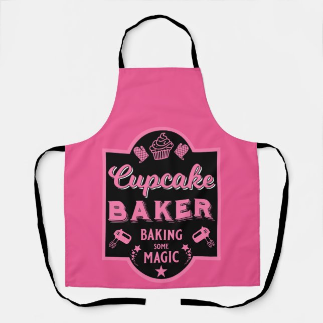 Cupcake Master Baker Schürze (Vorderseite)