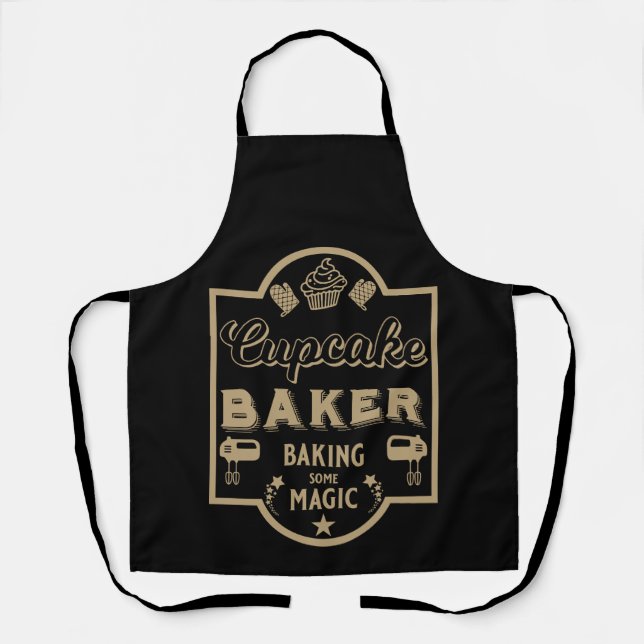 Cupcake Master Baker Schürze (Vorderseite)