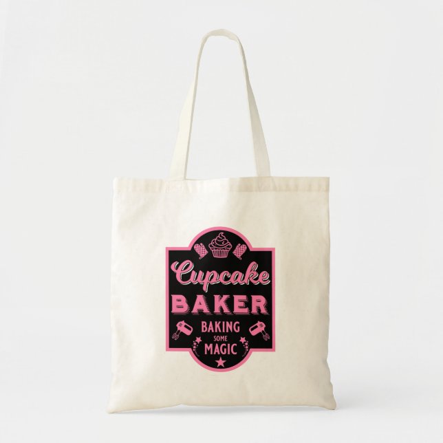 Cupcake Master Baker Tragetasche (Vorne)