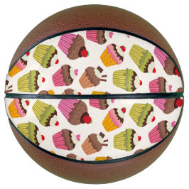 Cupcake Muster, Muffin Muster, Schokolade, Herz Basketball