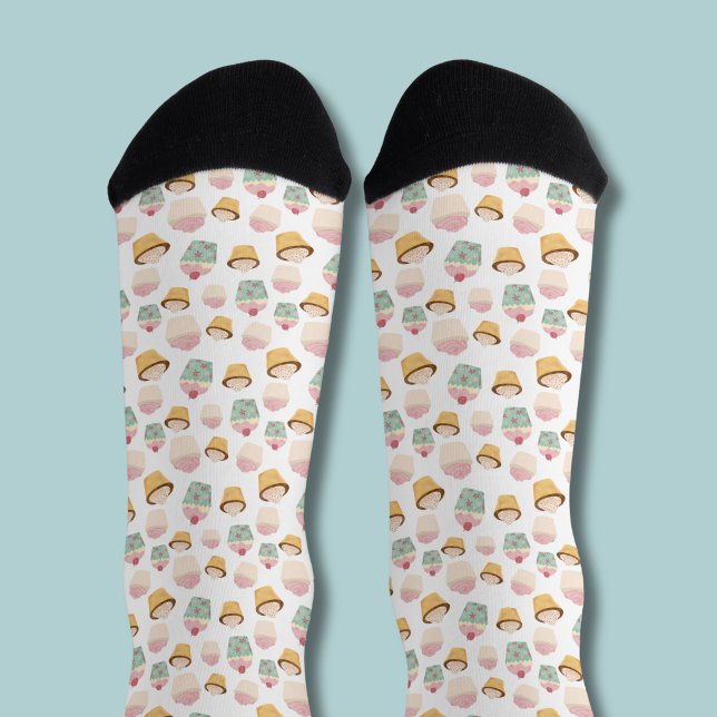 Cupcake-Muster Socken (cupcake pattern socks)